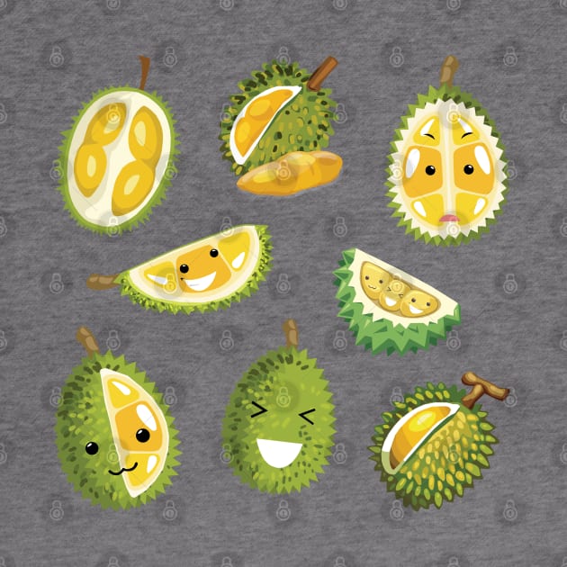 Durian Set by KewaleeTee